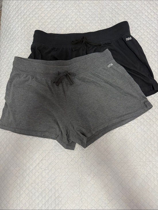 DSG Pants - DSG Women's Athletic Lounge Shorts - Gray & Black